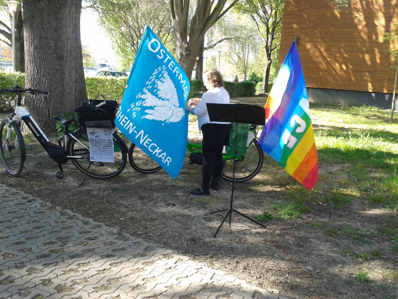 Ostermarsch + Fahrrad