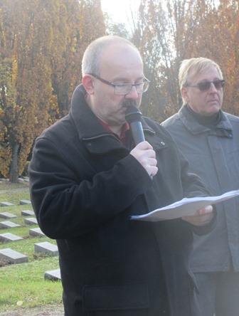 Mathias Kohler redet beim entmilitarisierten Volkstrauertag am 19.11.2017 in Mannheim 