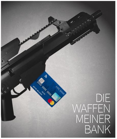 Titelbild Broschüre Die Waffen meiner Bank