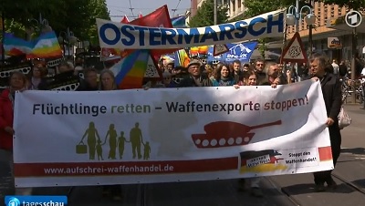 Ostermarschbericht der Tagesschau Ostermarschbericht der Tagesschau