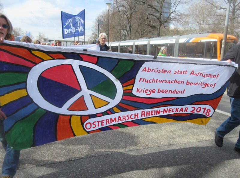 Ostermarsch-Transparent HD 2018