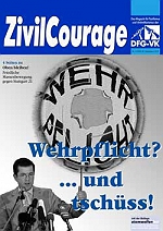 Titelblatt ZivilCourage Nr. 4, 2010